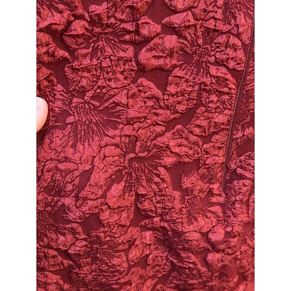 JS Collections Women's Gianna Knee Length Dress In Red‎ Size 4 Wedding Cocktail - Picture 6 of 10